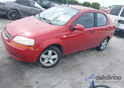 2006 Chevrolet Aveo Lt from USA, damaged, VIN KL1TG56696B577857